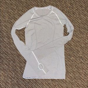 Lululemon Striped Long Sleeve